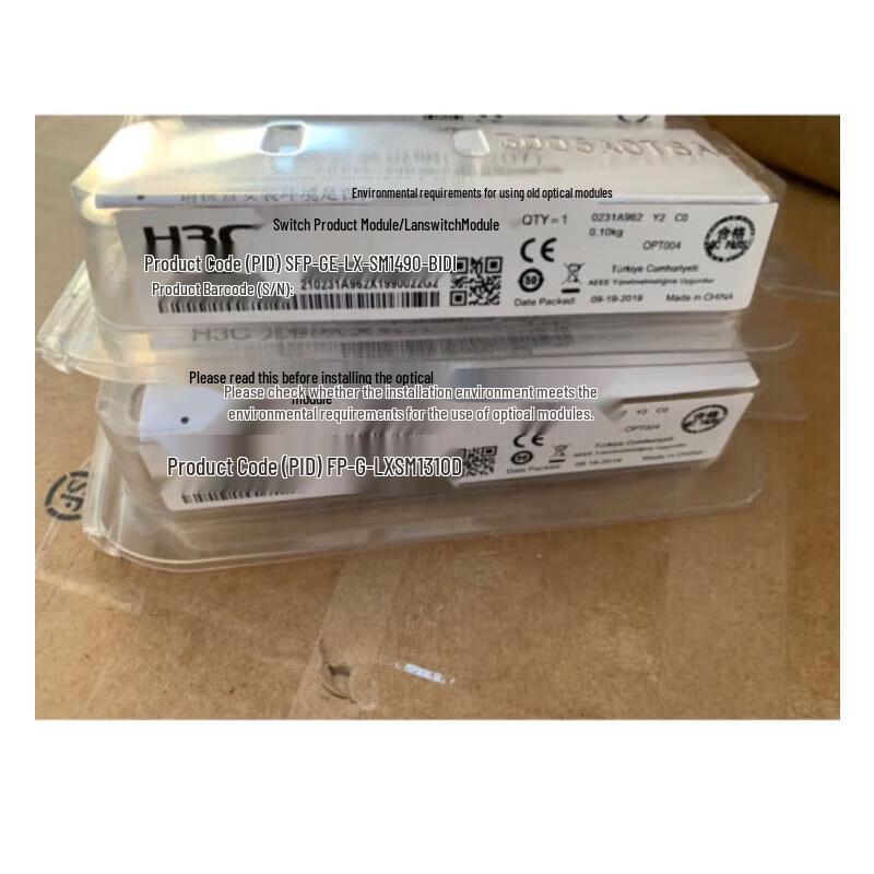 

H3C SFP-GE-LX-SM1310-BIDI Gigabit Bi-Directional Optical Transceiver Pair