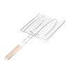 Bbq Grill Basket Metal Fish Grilling Basket For Veie Steak Camping Cooking, - RiRi