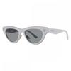 Versace Ladies Sunglasses Dark Grey Cat Eye Ve2273 314 87 52