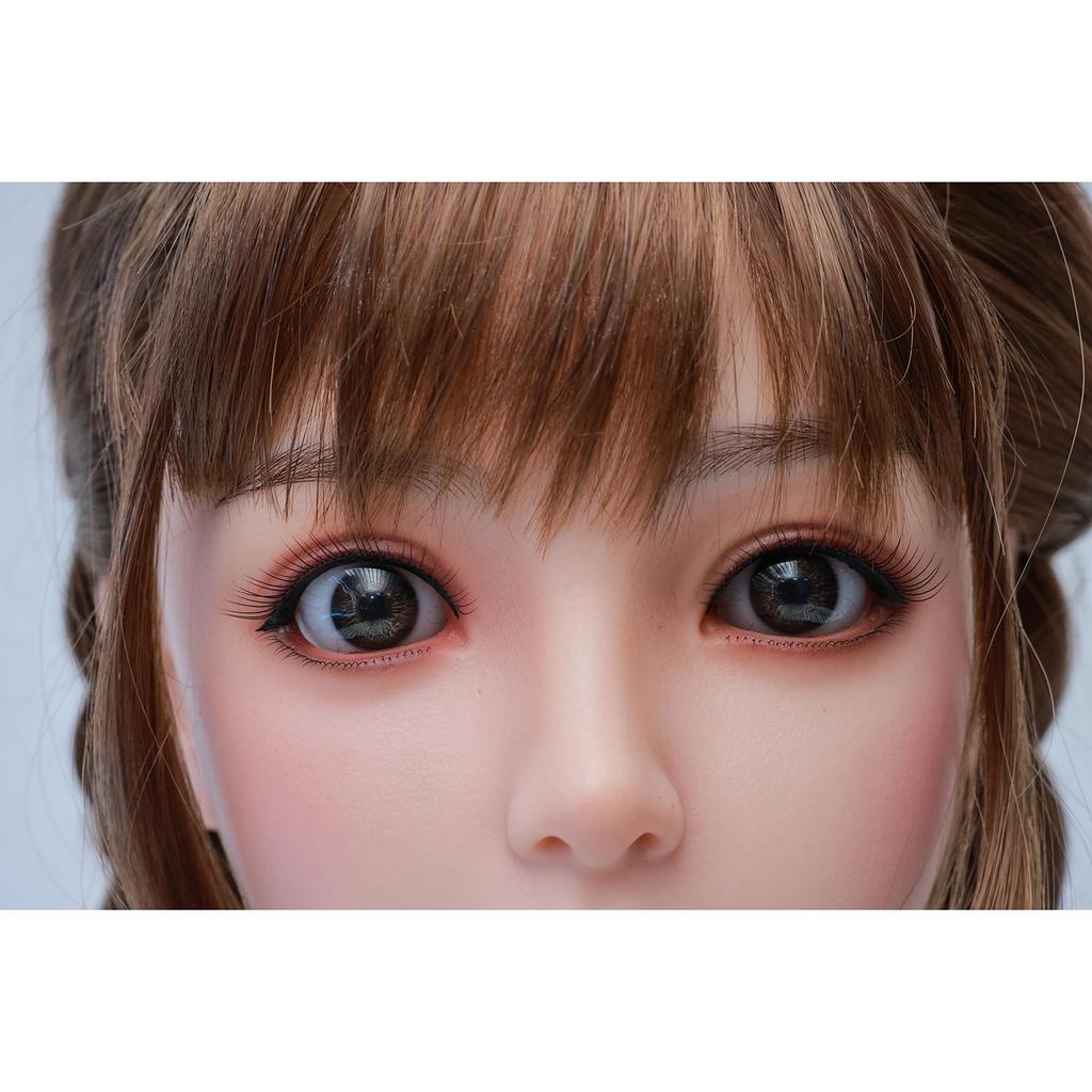 100% Silicone Head Standard Wig Suitable for 130-180CM Sex Doll Body 2 Connection Methods GJ-TF015