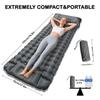 10cm Outdoor Inflatable Camping Mattress, Portable Moisture-Proof Air Cushion Pad
