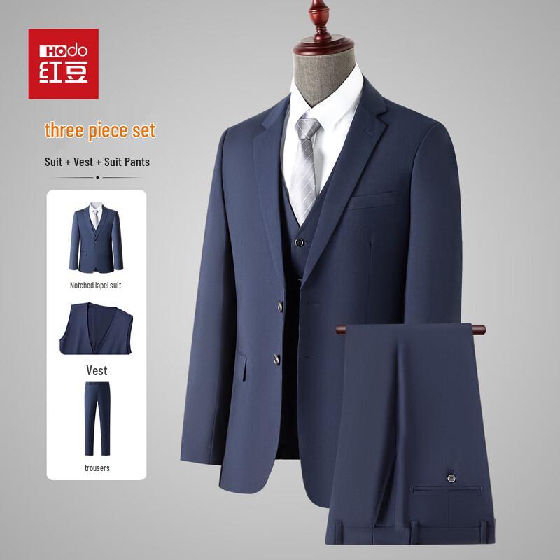 

Hodo Men s 3-Piece Business Formal Suit 185