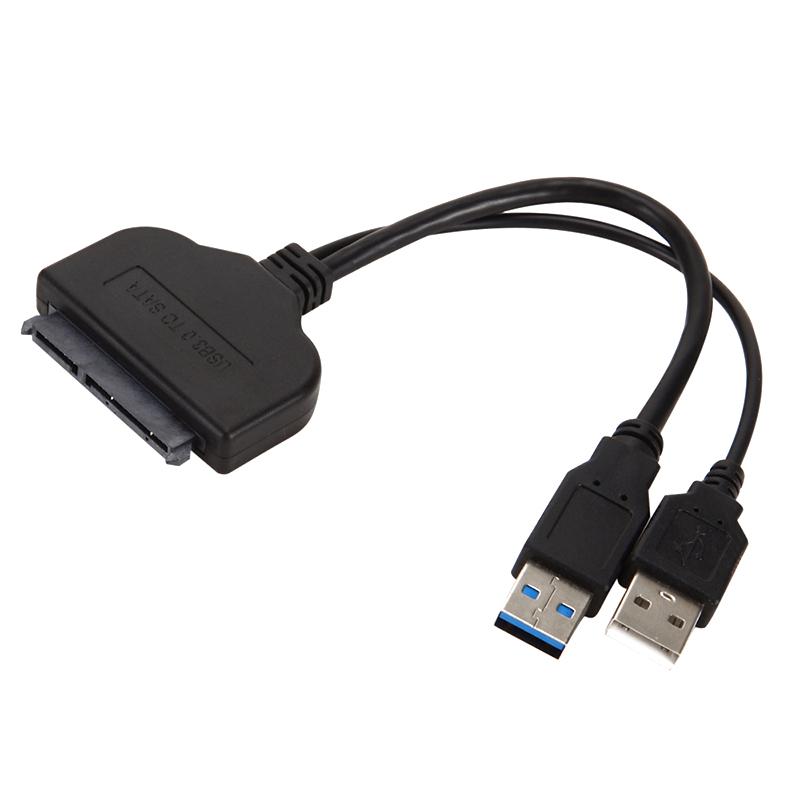USB 3.0 to SATA Adapter Cable for 2.5 Inch HDD SSD Data Transfer Tool