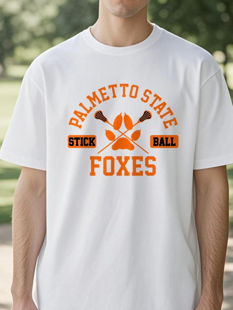 Palmetto State Foxes Andrew Minyard Tshirt Men Women PSU Foxes Palmetto State University T Shirts Casual Tops Short Sleeve tees