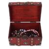 Retro Storage Box Vintage Jewel Storage Box Decorative Wooden Case for Home Beauty Salon