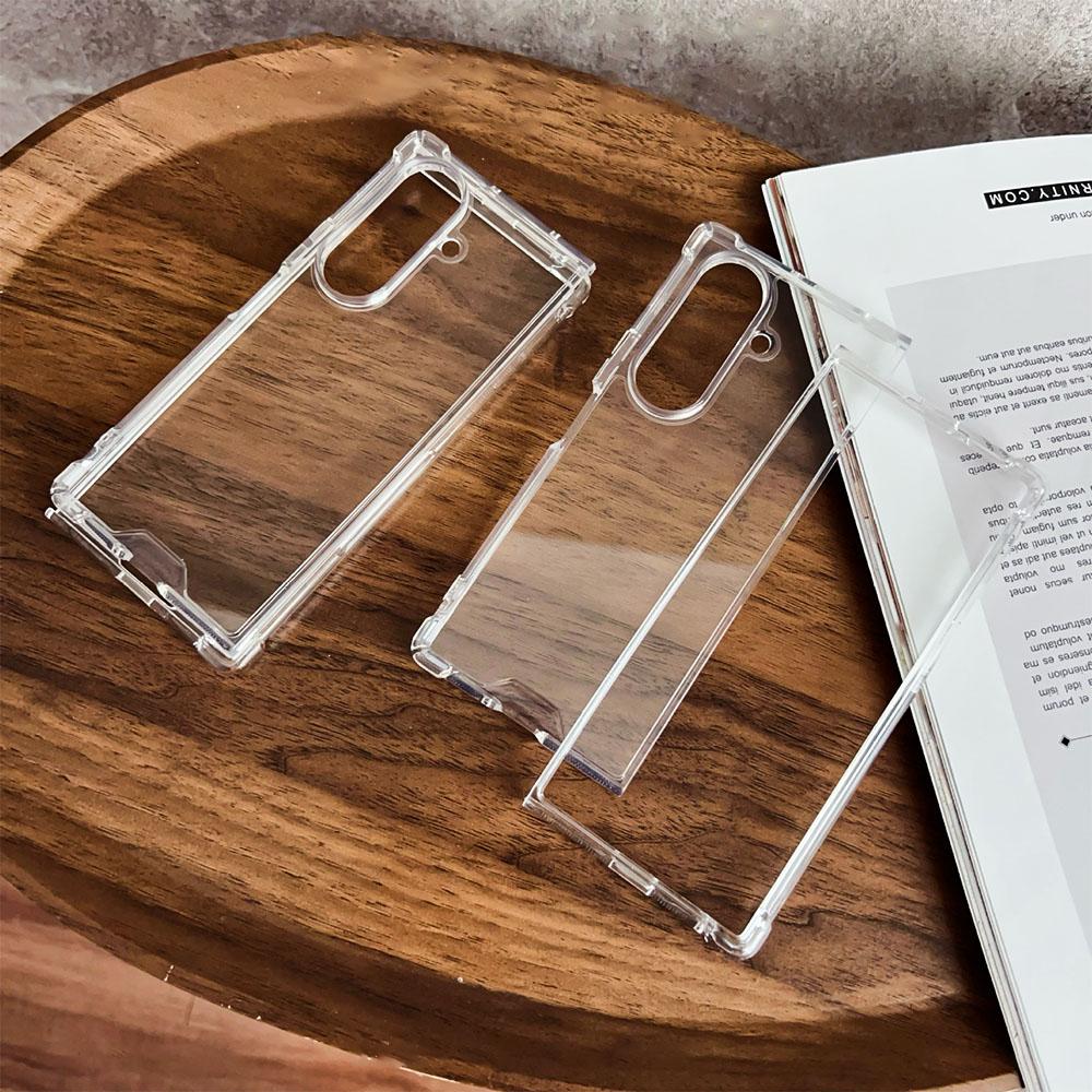 Shockproof Hard clear PC Hard Mobile Phone Case for Samsung Galaxy Z Fold 7