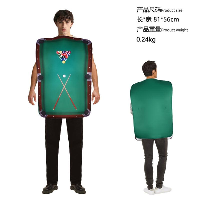 Halloween Mona Lisa 2 Costume Mural Costume Campus Event Performance Composite Sponge Suit Onesie