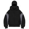 Mens Balaclava Hoodie Double Hooded Zip Jacket Spring Hoodie For Men Windproof Streetwear