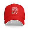 13th Birthday Six Seven Meme Baseball Cap  Street Style Unisex Trucker Hat Breathable Design Kpop Rock Snapback Cap Gift Idea