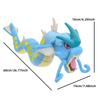 6075Cm  Rayquaza Bendable Foldable Plush Toy Soft Stuffed Dragon Doll Anime Figure Soft Pillow Companion Doll Gift