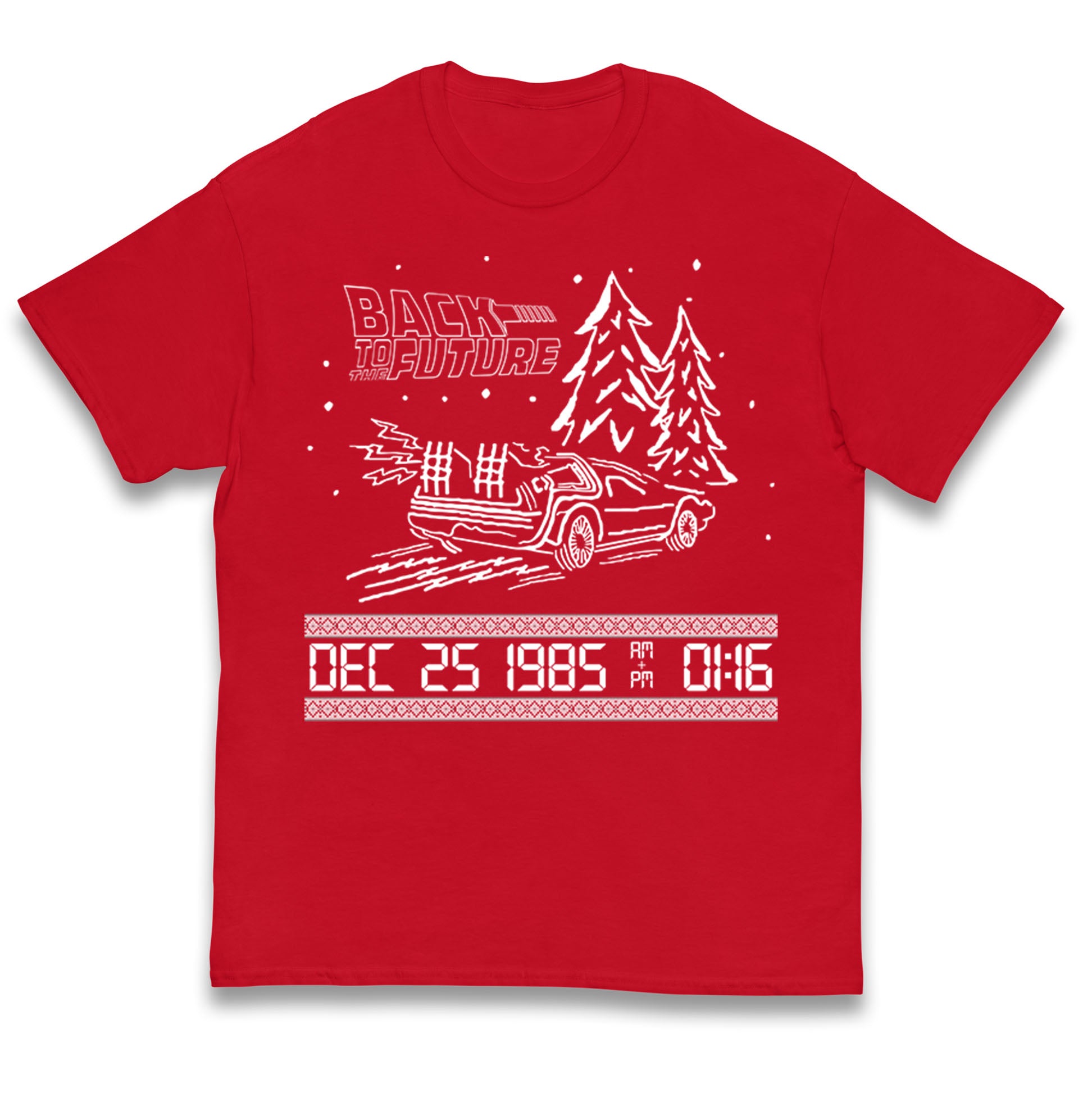 Back To The Future Dec 25 1985 Christmas T Shirt 160