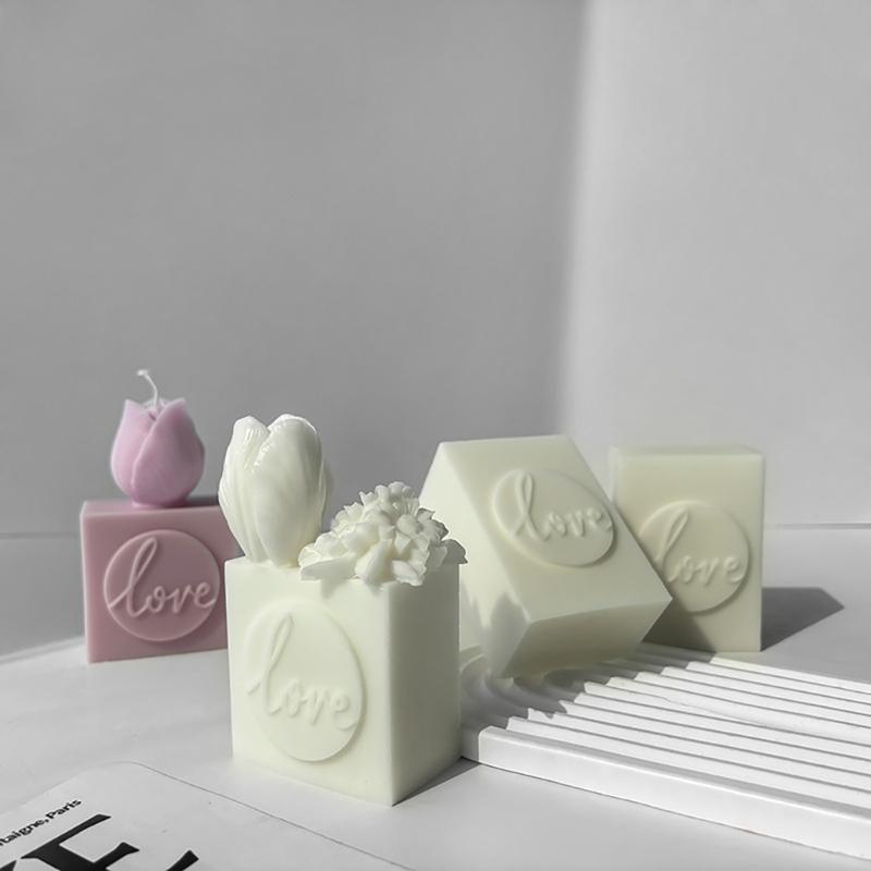 Creative Handcrafted Scented Candle Mold Silicone Mold for Making Beautiful Aromatherapy Candle Ornaments