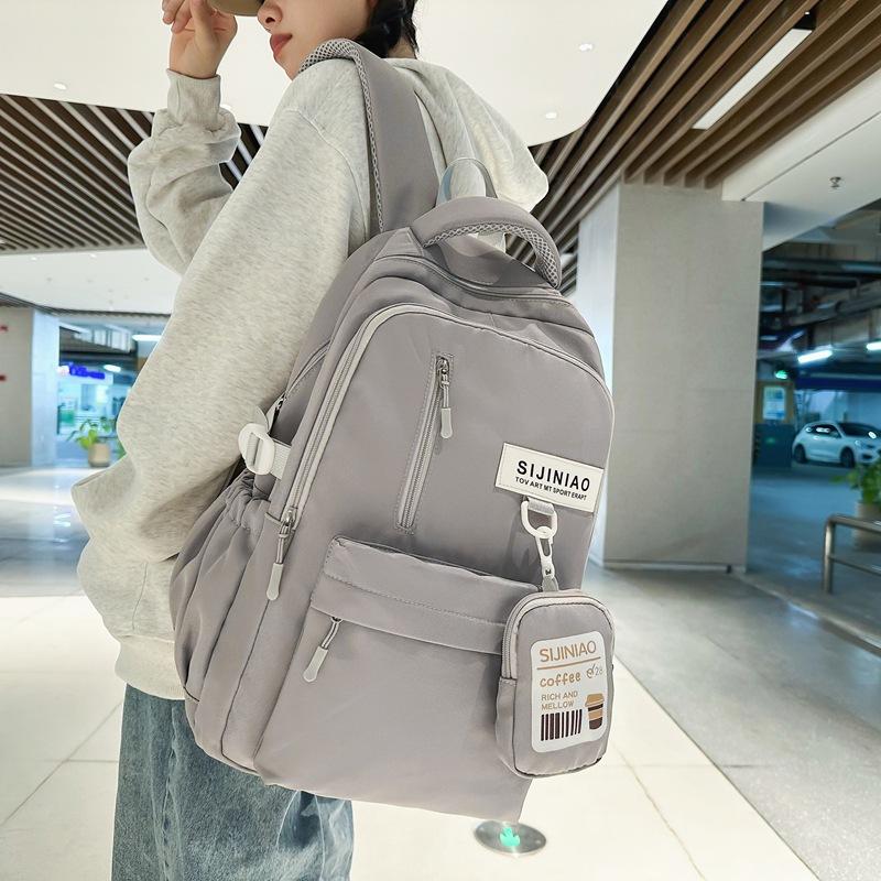 Vintage Tooling College Student Schoolbag High School Junior High School Student Simple Versatile Backpack Large Capacity Men's and Women's Backpack