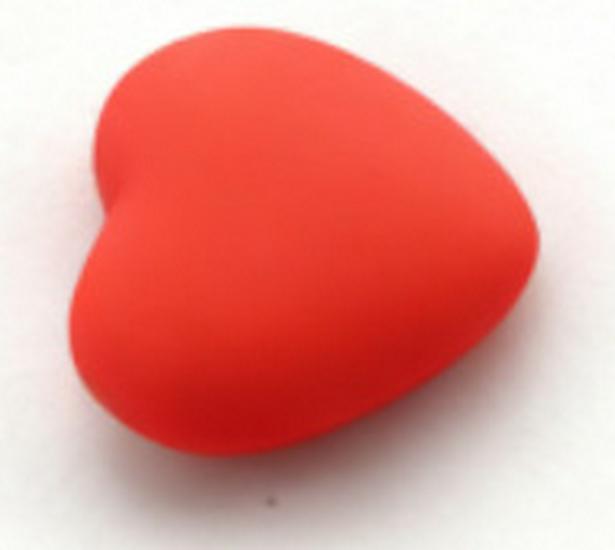 Mărgele Inimă din Silicon pentru Bijuterii DIY & Tricotat: Opritoare croșetă și ac anti-cădere