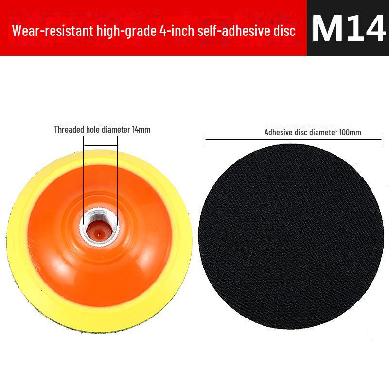 Selbstklebende Beflockung Saugnapf Klett Schleifscheibe für Holzbearbeitung und Polieren