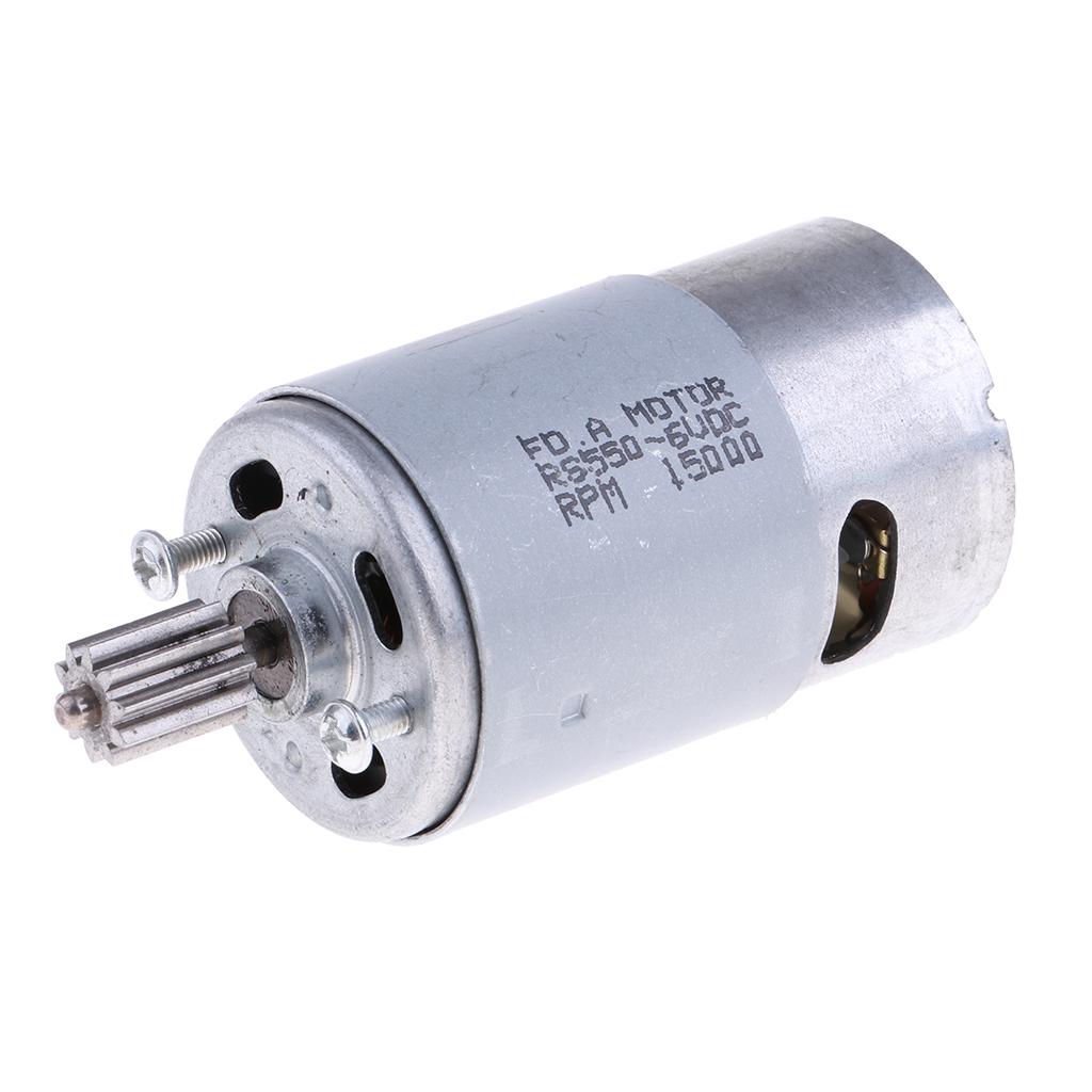 Buy Motor Gearbox Accessory Children Electric Car DC 6V 550 10 Tooth