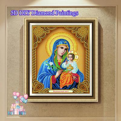 5D DIY Diamantmalerei Religion Ikone des Führers Diamantmosaik Wahre religiöse Männer Diamantstickerei Strasssteine