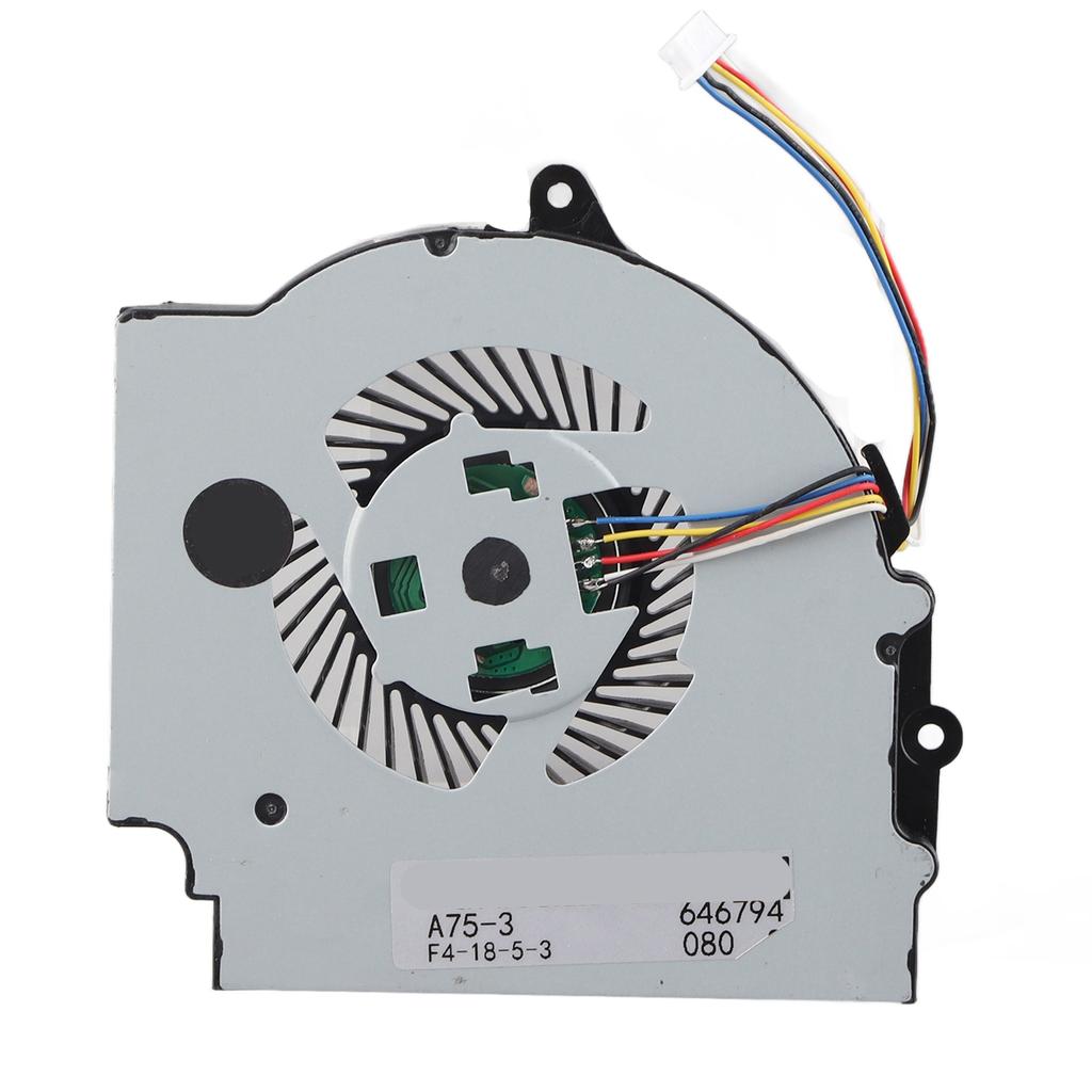 CPU Fan Durable Efficient Heat Dissipation 5‑Pin Connector Radiator Fan for Lenovo ThinkPad E431