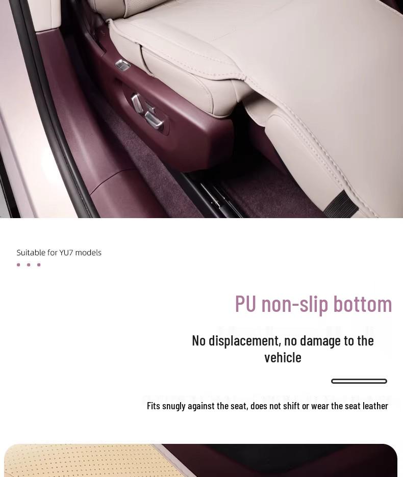 Xiaomi YU7 Universal Car Seat Cushion – Breathable, All-Season Cover