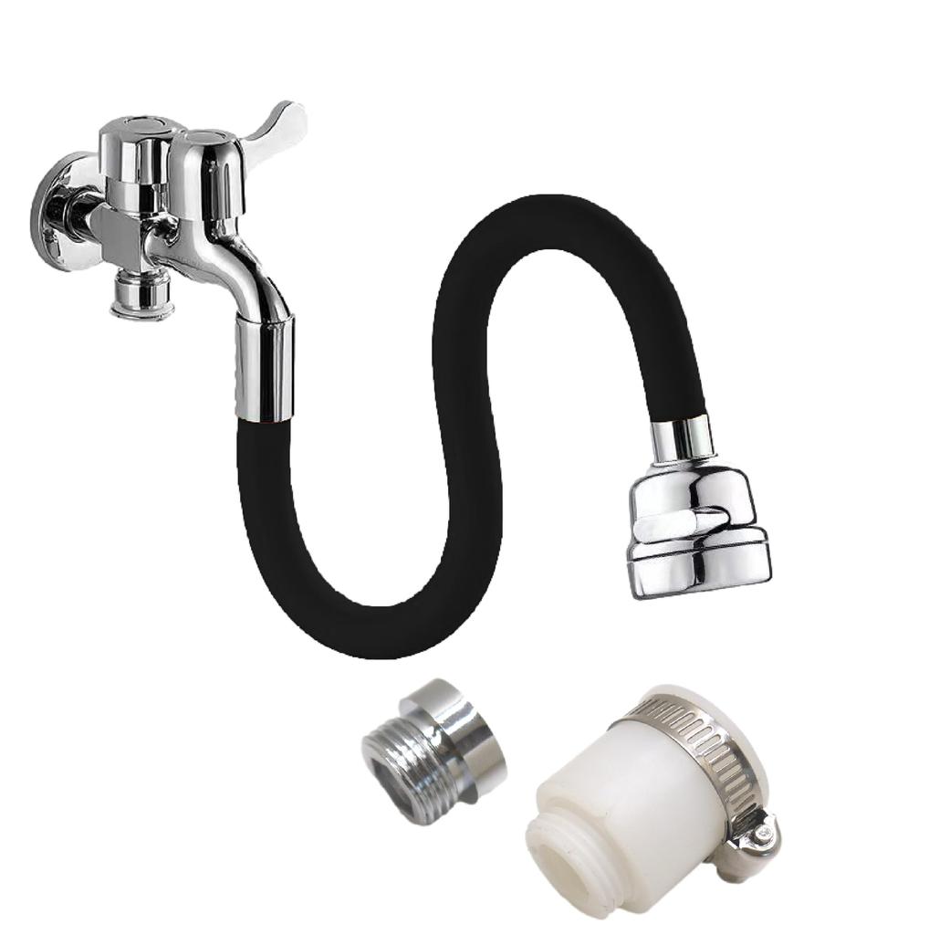 Sugarello Faucet Extension Kitchen Faucet Flexible Extension Faucet Hose with Easy Water Saving Hose, Part, Pipe, Pipe, Adapter, Installation, 30%