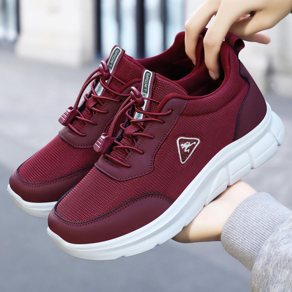 Shoes Women's Walking Shoes Single Shoes Casual Elastic Band Women's Shoes Soft Sole Comfortable Casual Shoes