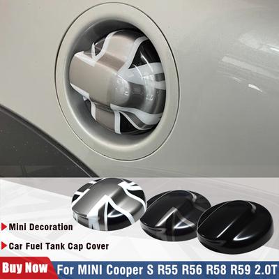 Zcela nový plastový černý kryt palivové nádrže pro MINI Cooper S JCW R55 R56 R58 R59 2.0T stylová dekorace do auta