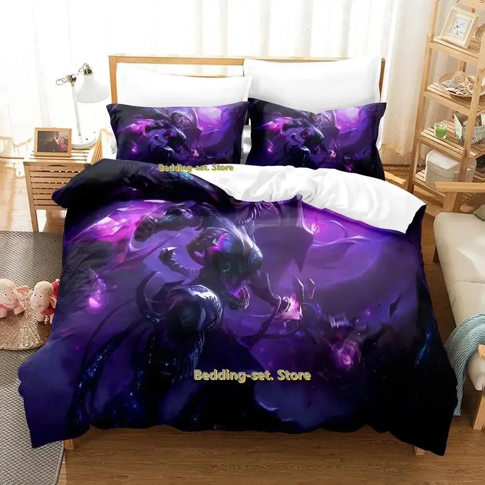 Cool Kai Sa Bedding Set Single Twin Full Queen King Size Bed Set Adult Kid Bedroom Duvetcover Sets Anime parure de lit Bed