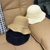 Fashionable Breathable Wave Edge Sun Hat With Bow Tie For Women Spring Summer Lightweight Sunscreen Bucket Hat