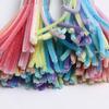 100 szt. Twist Stick Miękkie, bezpieczne Diy Chenille, łodygi do dzieł sztuki, rzemiosło Wystrój domu Poprawa umiejętności praktycznych Kreatywność Projekt przyjazny dla środowiska