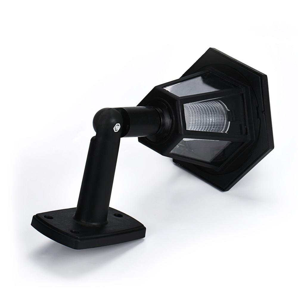 Neue 1 Stück Solar Power LED Licht Pfad Weg Wand Landschaft Berg Garten Zaun Lampe