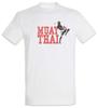 Muay Thai Fighter T-Shirt Mens Womens Tees Top Martial Arts Sports Sport Fight Gym Training Fitness