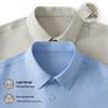 VANCL Herren Oxford-Stoff Langarmhemd