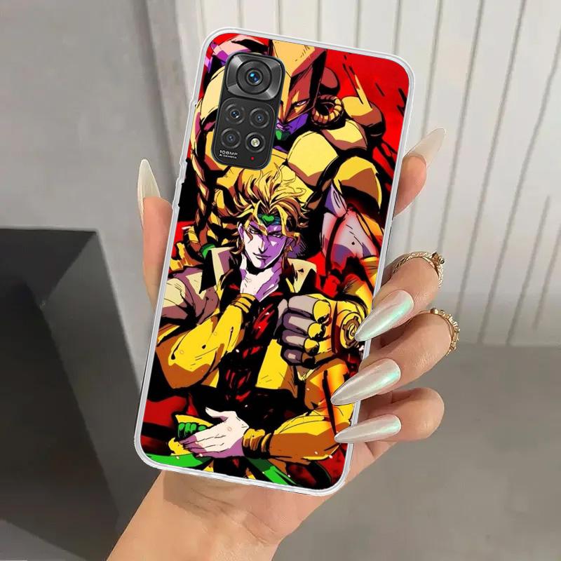 JoJo Bizarre Adventure Phone Case for Xiaomi Redmi Note 15 14 14S 13 12S 12 Pro 11S 11 Plus 11T 11E 10S Soft Funda Print Shell R