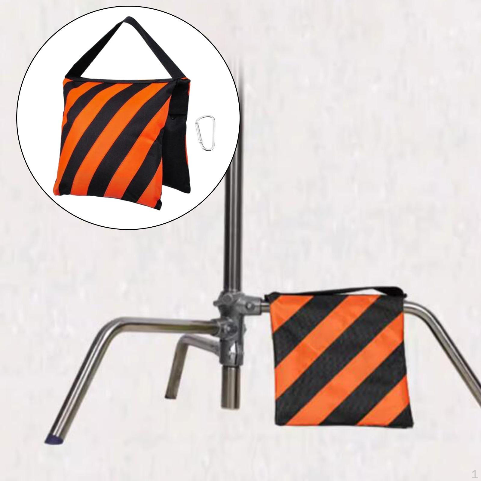 

Фотографический мешок для утяжеления, пустой песок, прочный, ткань Оксфорд, мешок с песком с крючком для оранжевый