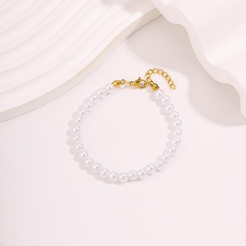 European and American multi-element titanium steel does not fade, light luxury, small fresh love butterfly girl can take a bath