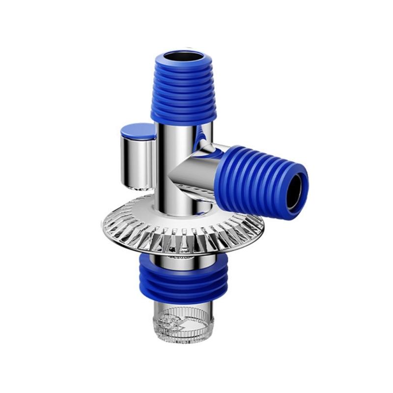 Washing Machine Floor Drain Adapter Tees Joint Antioverflow Sewer Elbow Pipe Connector Bathroom Accessories Enduring