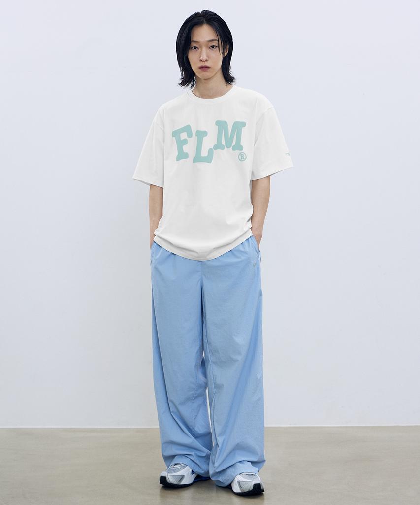 FILLUMINATE Flm Wavy Logo T-Shirt - White