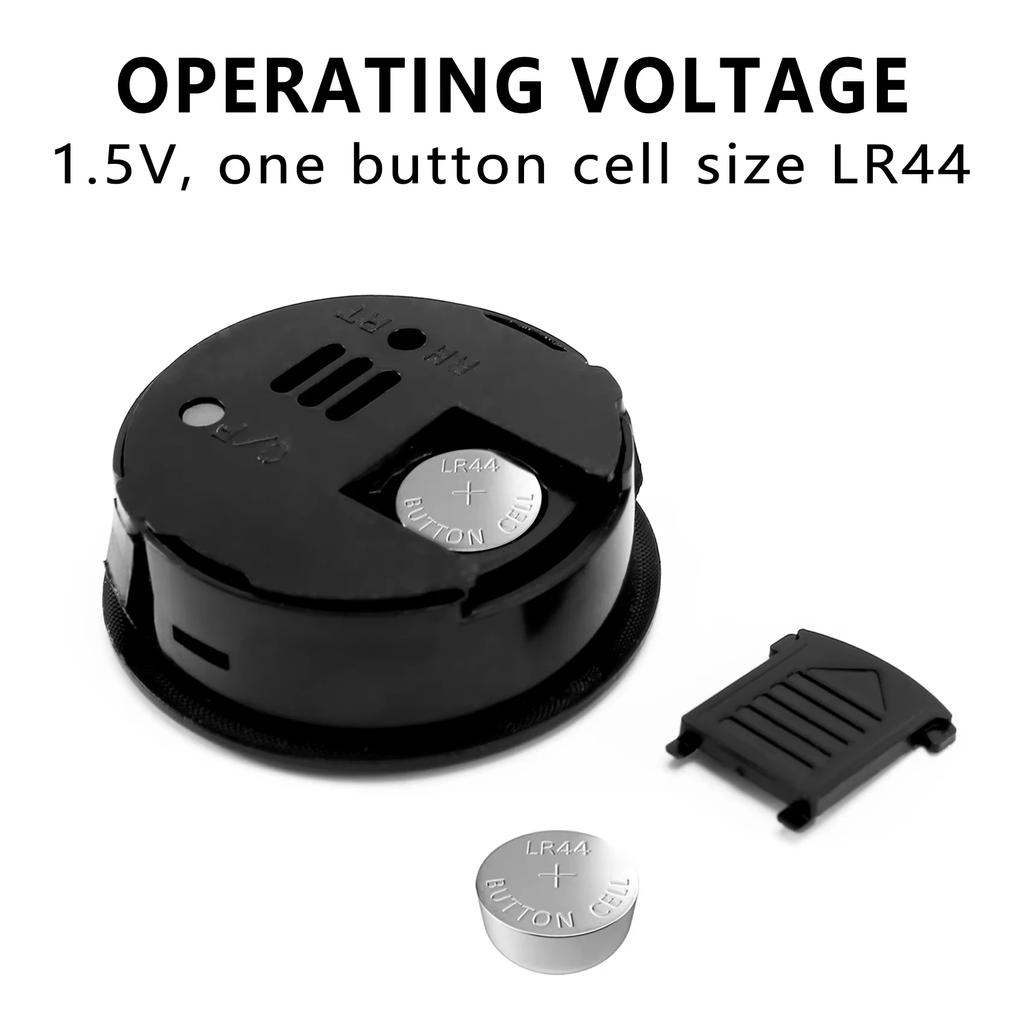 6-10pcs Round Electronic Thermometer Hygrometer Indoor Digital LCD Hygrometer Temperature Humidity Meter Household Merchandises