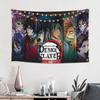 Halloween Demon Slayer Cutecore Tapestry Wall Hanging Blanket Tapestry Home Decor Items Wall Decorations