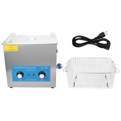 820HT 22L Ultrasonic Cleaner Mechanical Timing Heating Ultrasonic Cleaning MachineUS Plug 100 127V