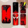 Custodia per Telefono U-ULTRAKILL Per iPhone 17,16,15,14,13,12,11,Pro,X,XS,Max,Plus Morbida Nera