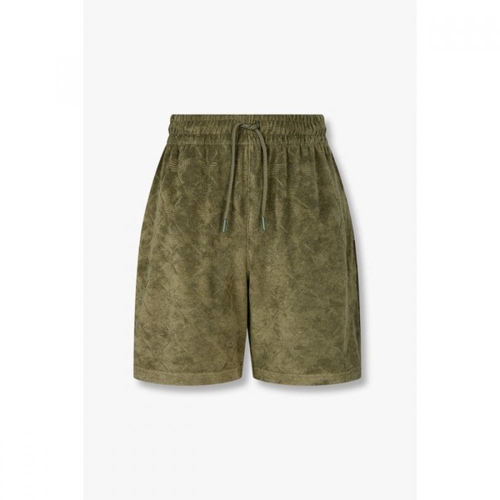Emporio Armani Men S Jacquard Logo Terry Beach ShortS  0816131169 M(100)