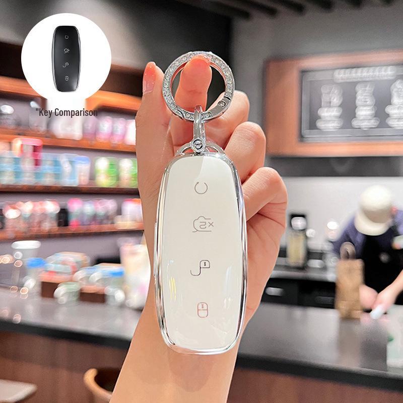 Premium BYD D9 Key Case & Protective Shell for EV Cars - Unisex, High-End Design Compatible with N7/DM-i/D9/PHEV Models