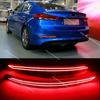 For Hyundai Elantra 2016-2018 Rear bumper light Modification LED Brake light Turn signal Warning light Driving light Auto parts