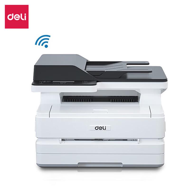 Deli M2500ADN Black and White Laser All-in-One Printer CN plug (adapter included)