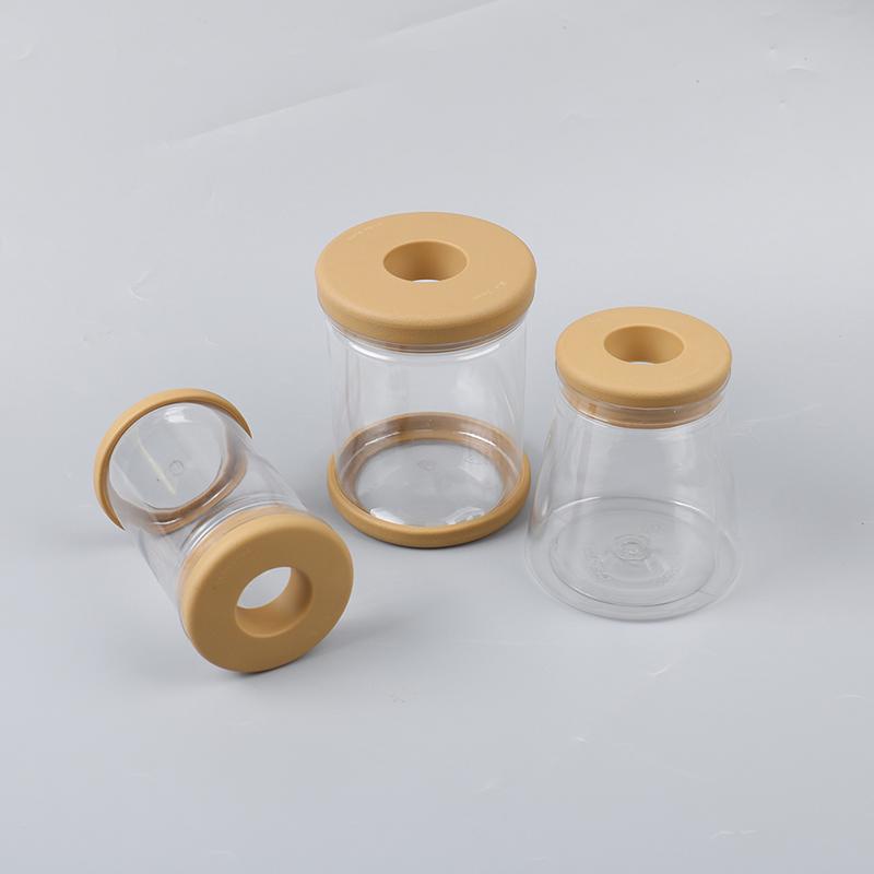 Transparenter Blumentopf Hydroponischer automatischer Wasseraufnahme-Blumentopf aus Kunststoff