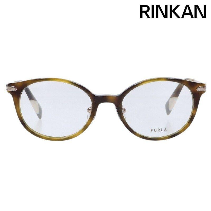 Used Furla VFU492J Patterned Frame Glasses Men s 4919-138