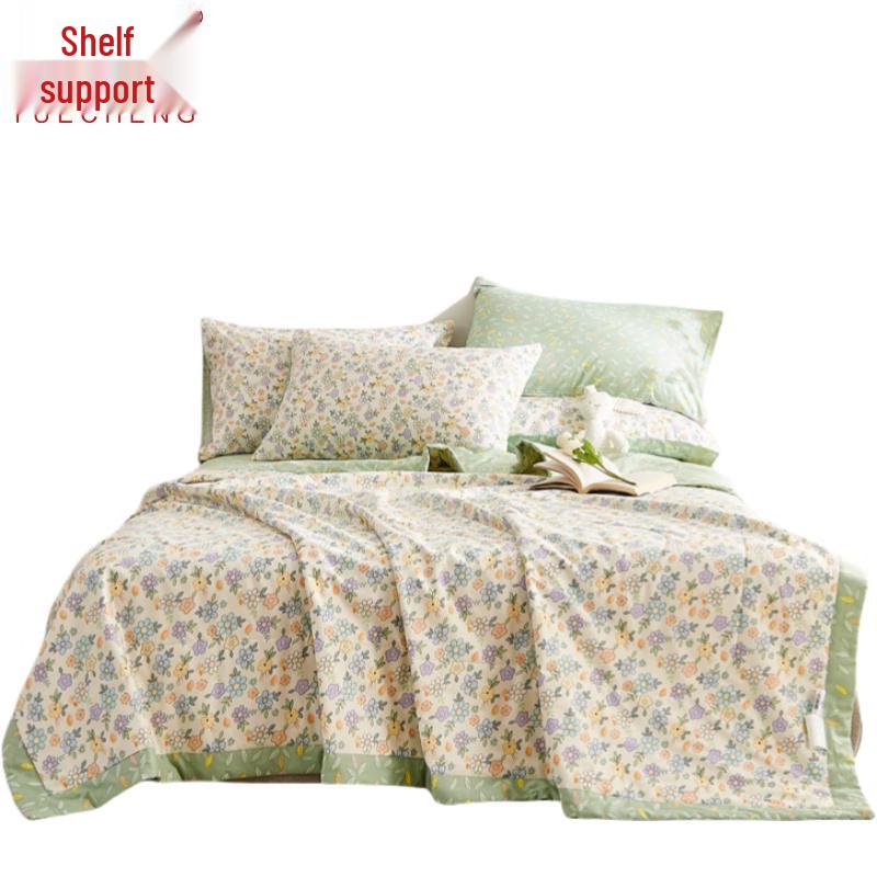 Breathable 100% Cotton Summer Quilt
