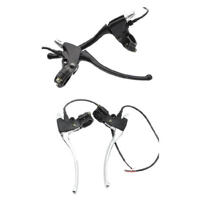 1 Pair Bike Bicycle Braker Handle with 2 Wire Brake Lever Left Right Handle Grip