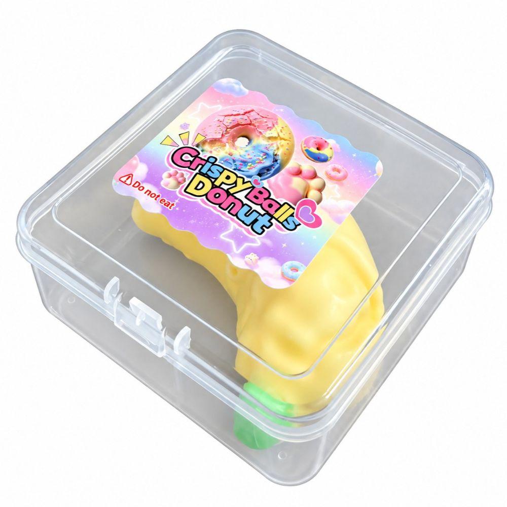 Banana Wax Cracking Squeeze Toy Crackable Texture Crunchy Sound Ball Relaxation Tool